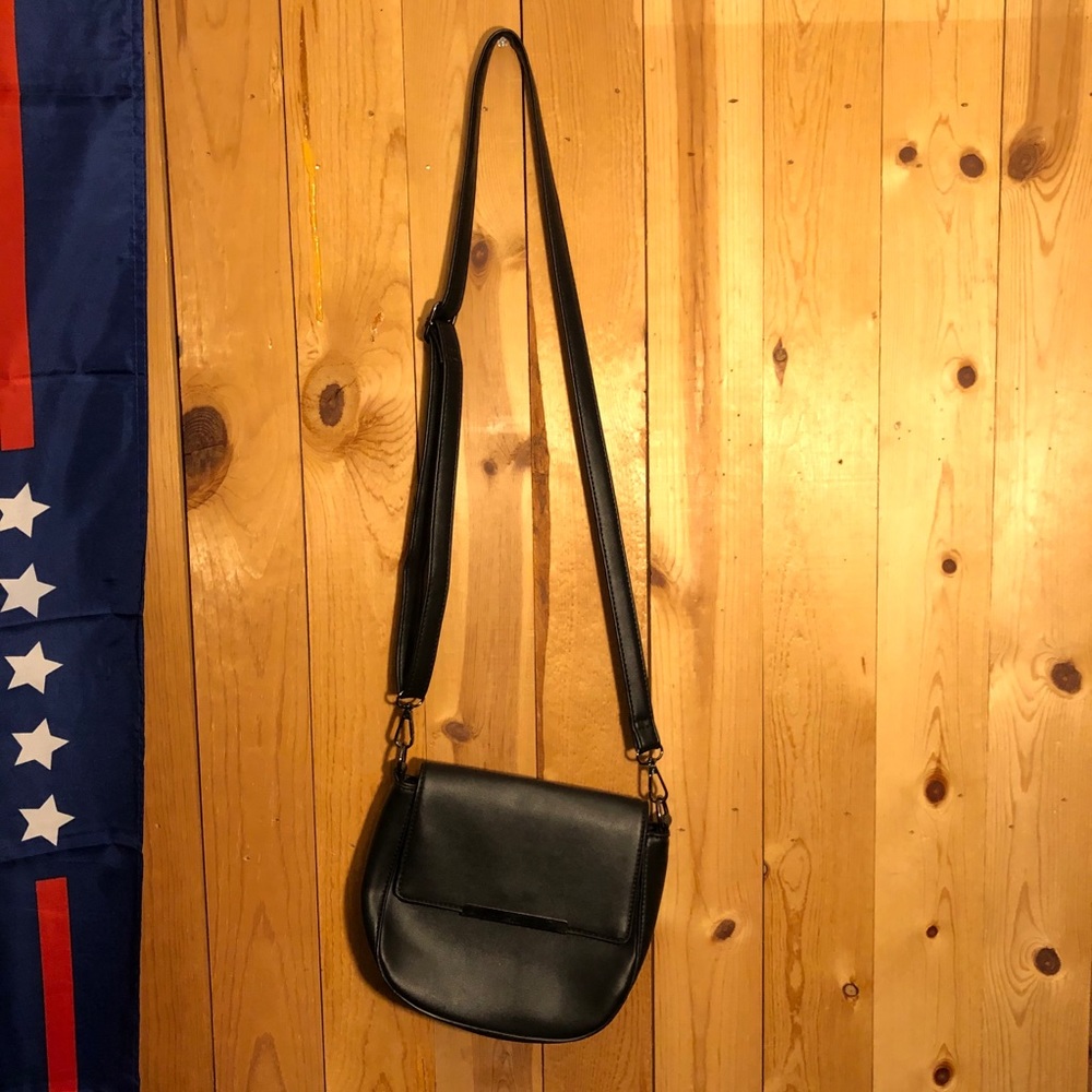 Mini black purse